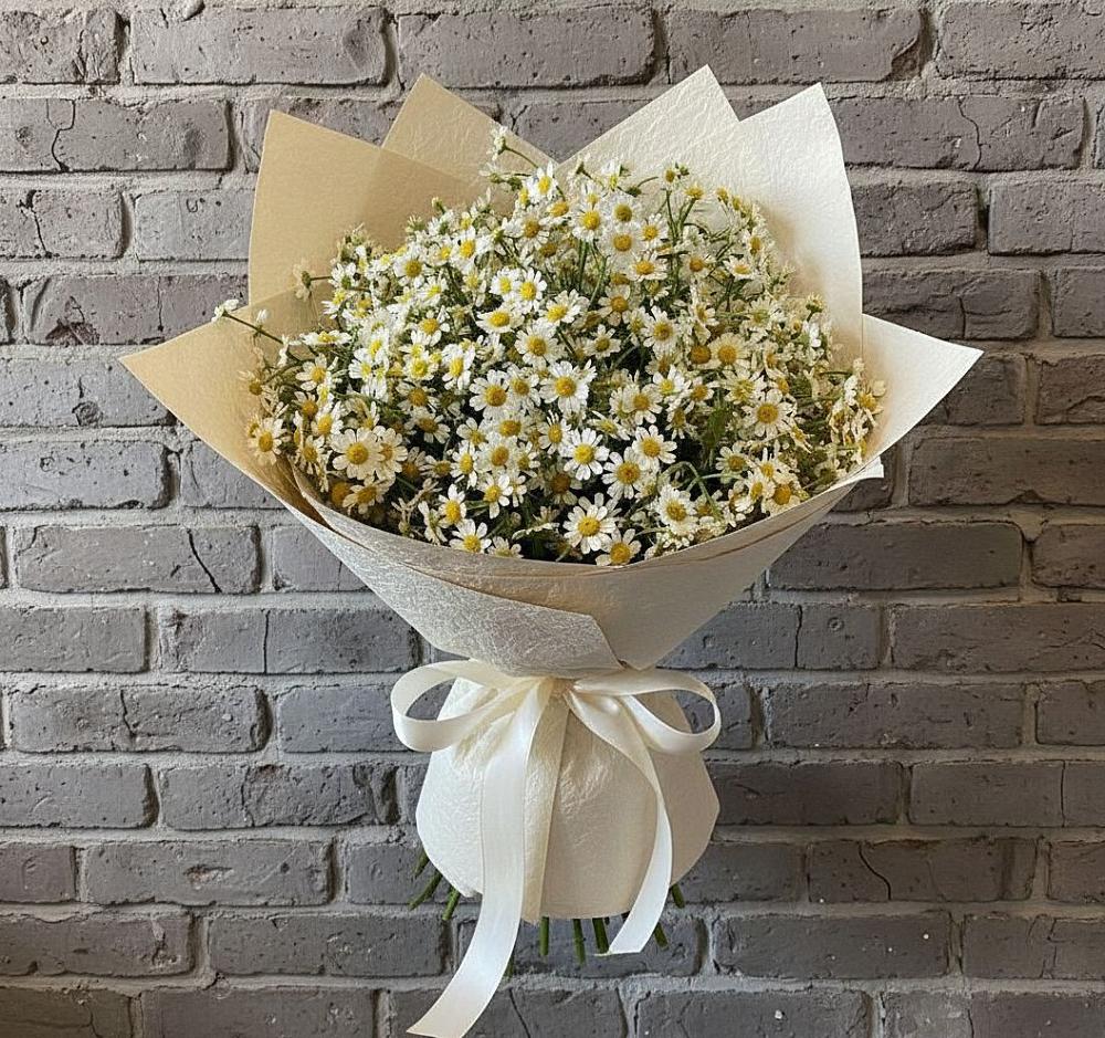 Букет цветов из: Ромашки в Камышах