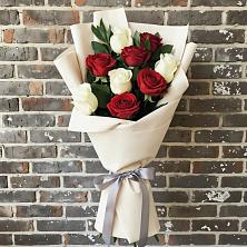 Букет цветов из:  Розы в Камышах
