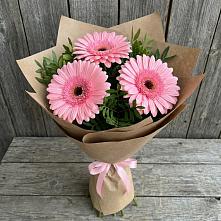 Букет цветов из:  Герберы в Камышах