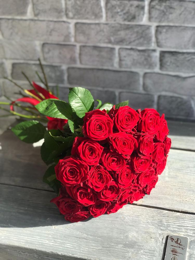 Букет Красные розы Фридом в Камышах