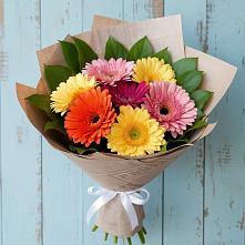 Букет цветов из:  Герберы #REPLACE_PRED# Камышах