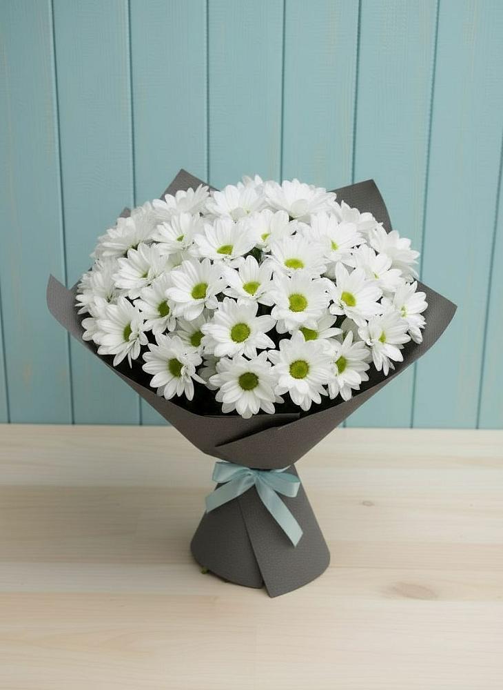 Букет цветов из: Хризантемы в Камышах